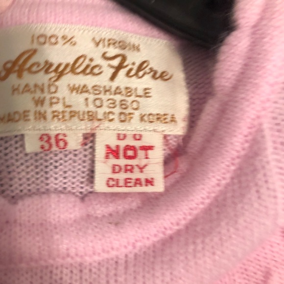 Short sleeve pink knitted pullover-size 36 - Picture 4 of 4